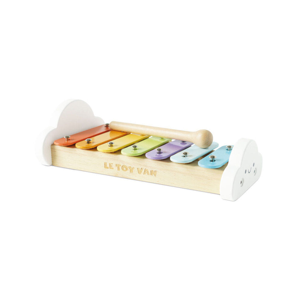 Le Toy Van Wooden Petilou Xylophone Musical Instrument 22cm Kids 18m+