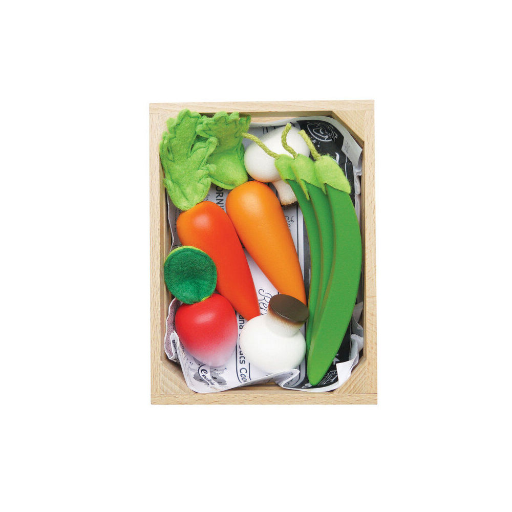 Le Toy Van Honeybake Harvest Vegetables Wooden Toy 2y+