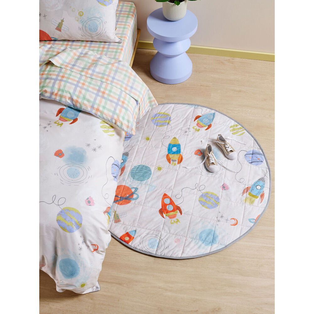 Linen House Kids Space Discovery Playmat Round 120cm