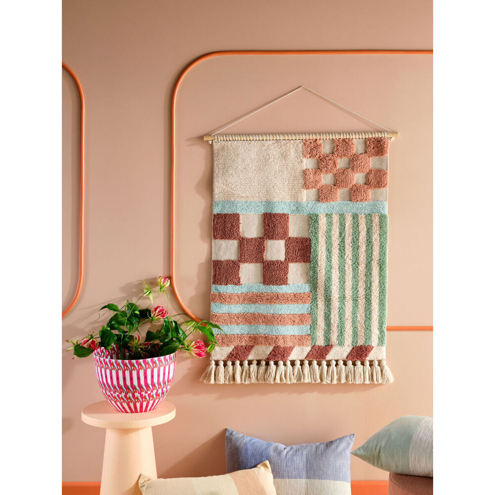 Linen House Cotton Calla Wall Hanging Tapestry 80x100cm