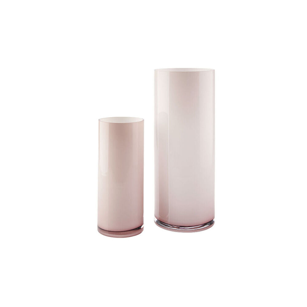 Linen House Mirage Wysteria 24cm Glass Vase Home Decor - Purple