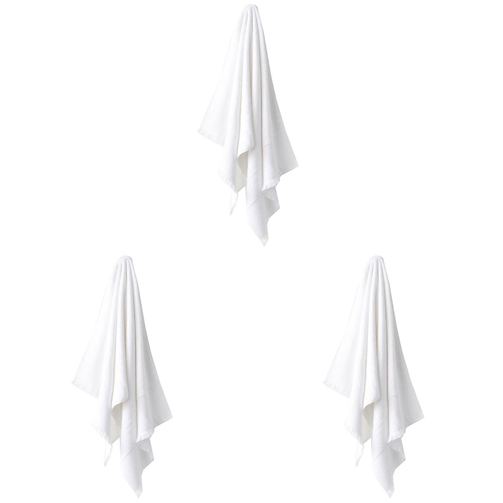 3PK Linen House Aria Cotton/Bamboo Hand Towel 40x71cm - White