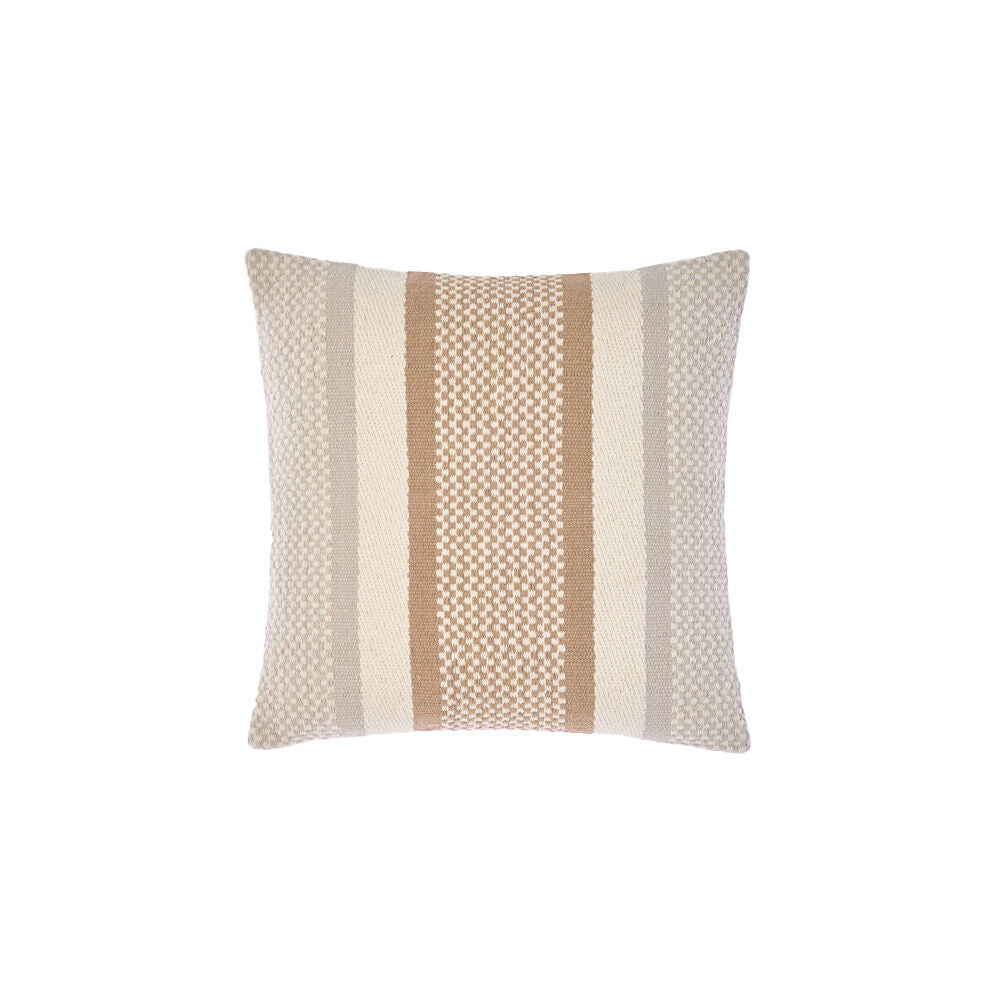 2PK Linen House 50x50cm Verano Taupe Bedroom Cushion Square