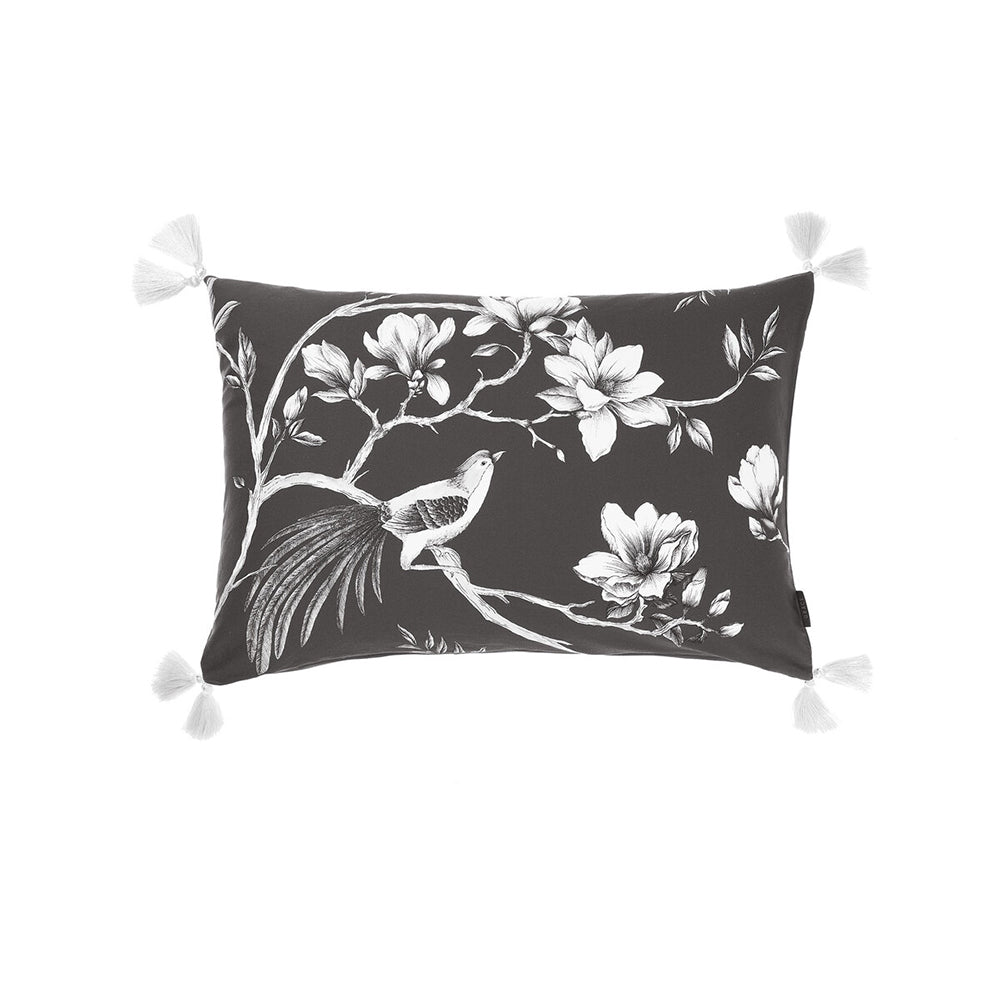 Grace by Linen House Ellison 40x60cm Cushion - Black