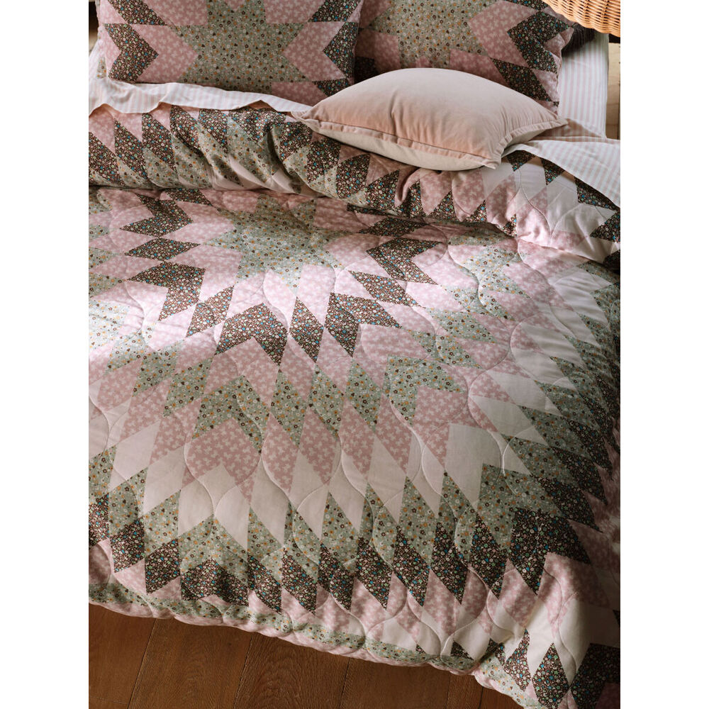 Linen House Dusty Rose Bedroom Quilt Cover Set