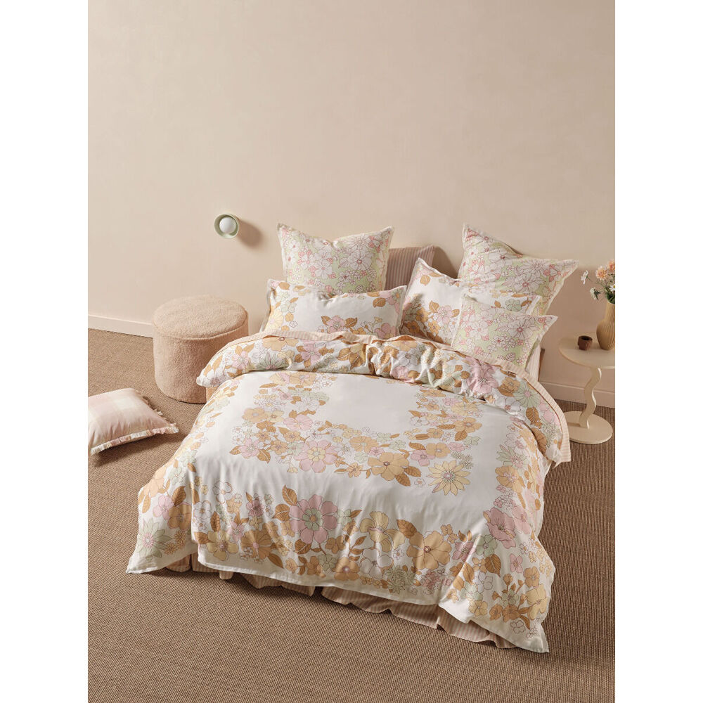 Linen House Poppy Multi Bedroom Quilt Cover Set