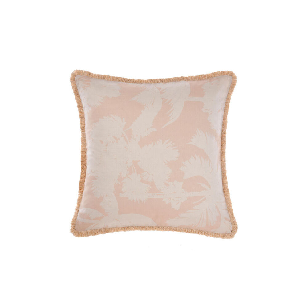 Linen House Tourelles Paprika European Pillowcase 65x65cm - Natural