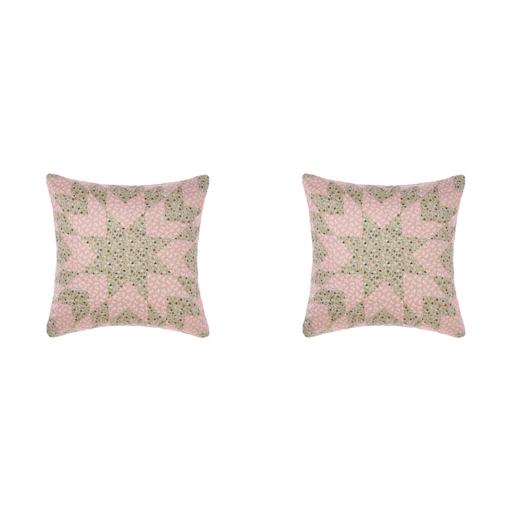 2PK Linen House Dusty Rose European Pillowcase 65x65cm