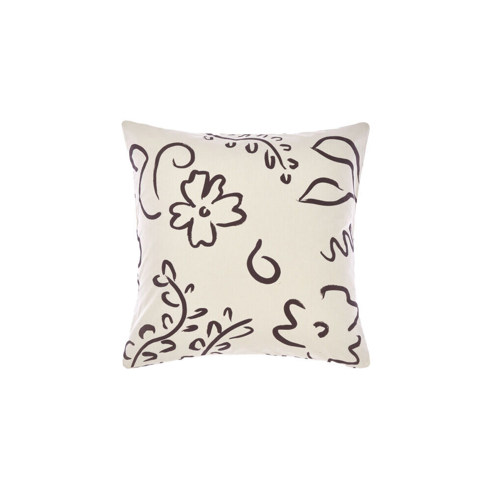 2PK Linen House 65x65cm Kenzi Vanilla European Pillowcase