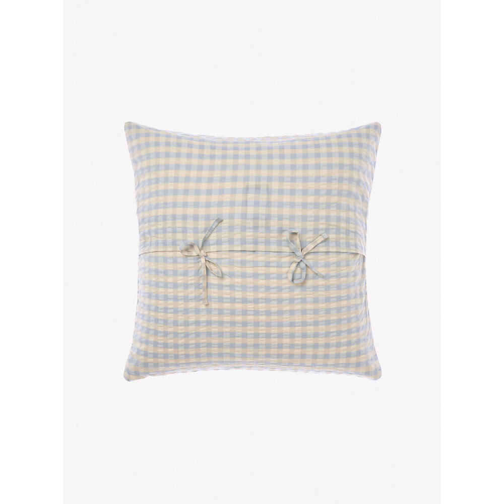 2PK Linen House Ferrara Cornflower European Pillowcase 65x65cm - Blue
