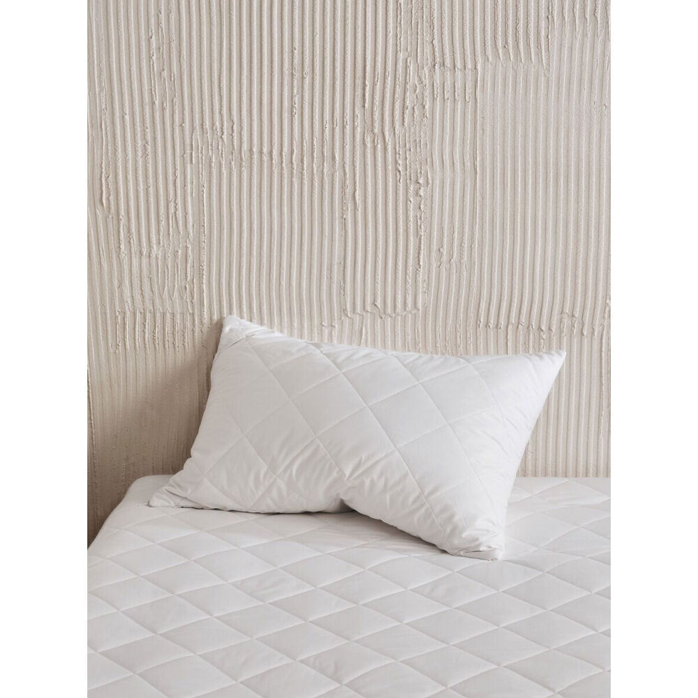 Linen House Kind 50x73cm Cotton Pillow Protector - White
