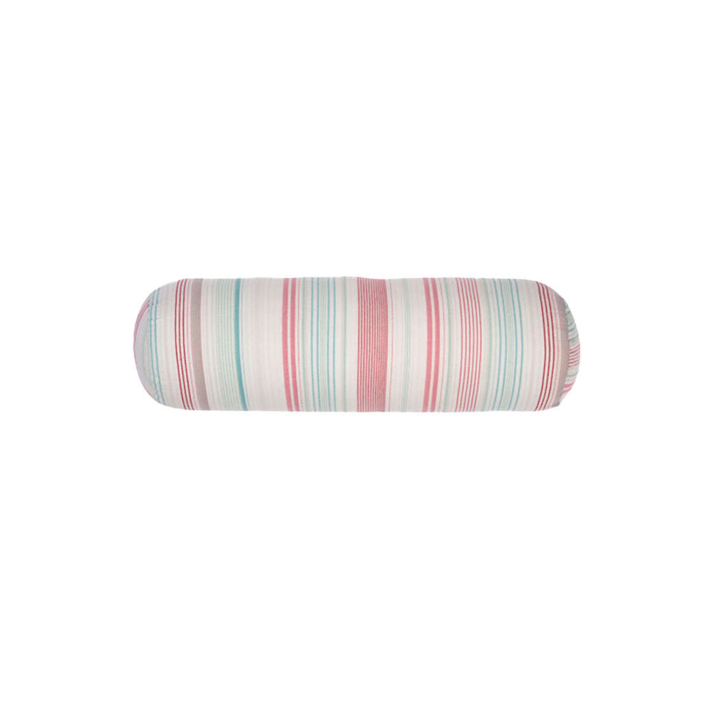 2PK Linen House 18x60cm Cotton Otillo Watermelon Bolster Pink