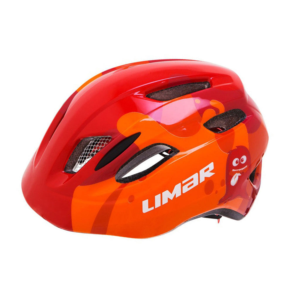 Limar Kid Pro S Youth Bicycle Helmet Ghost Red 46-52cm Small