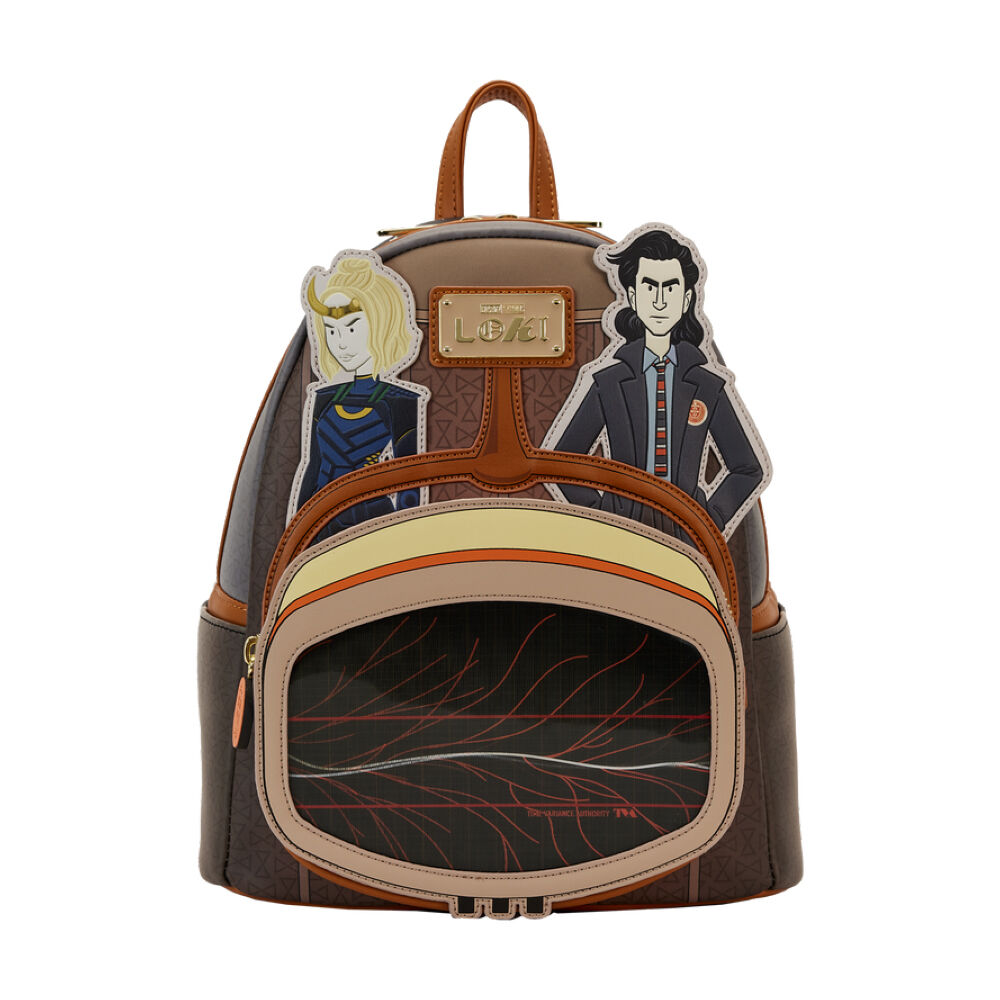 Loki TV TVA Lenticular Multiverse Mini Backpack Bag