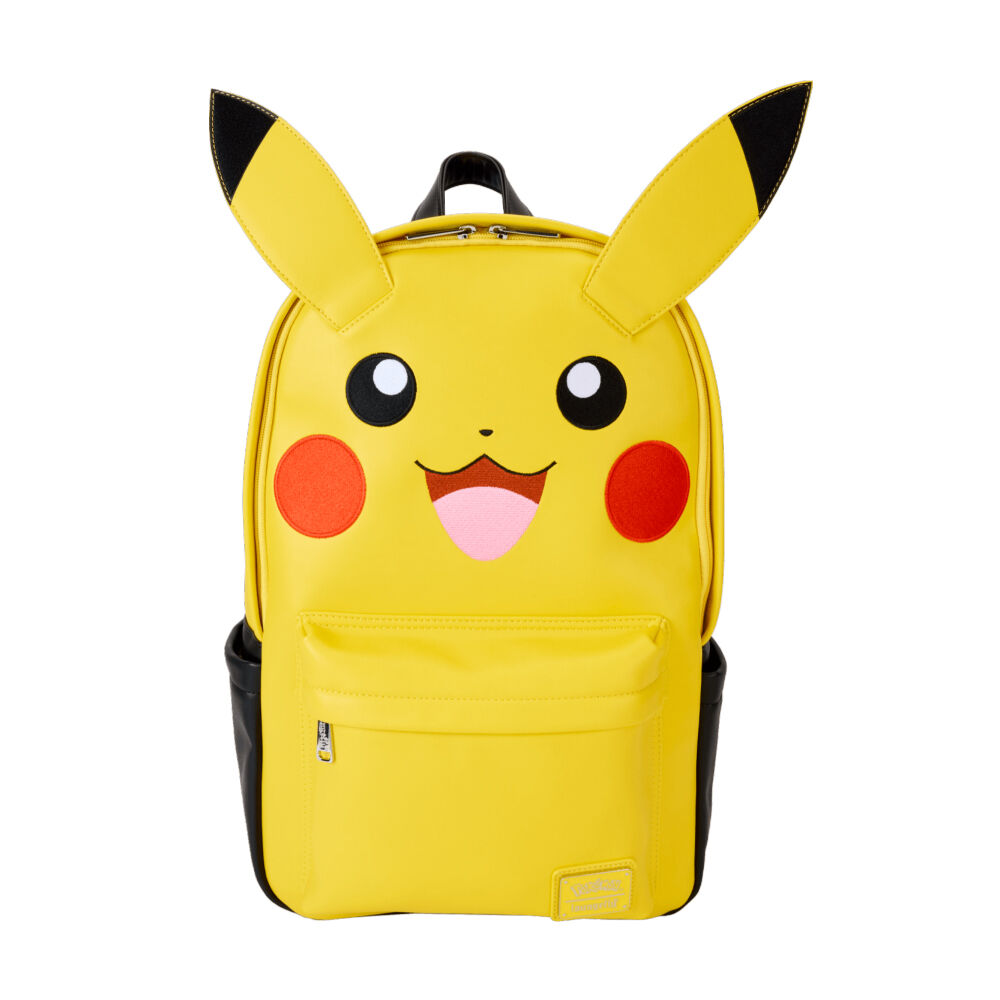 Pokemon Pikachu Backpack Unisex Bag 29x44cm Yellow 8y+