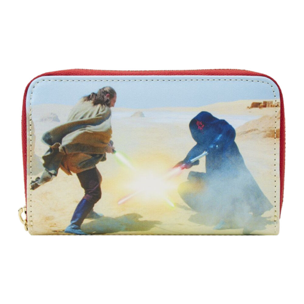 Star Wars Ep1 The Phantom Menace Scenes Zip Purse 6x4in