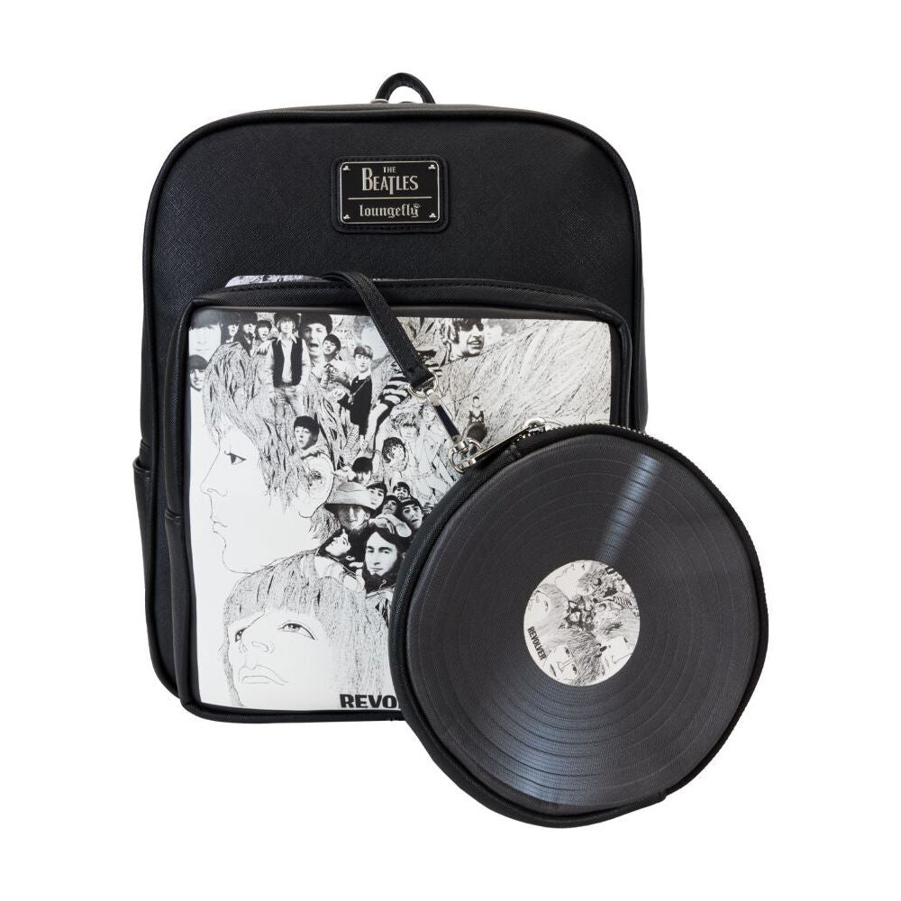 The Beatles Revolver w/ Record Pouch Mini Backpack 25x31cm