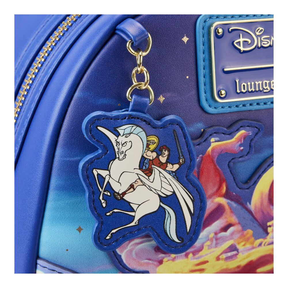 Hercules 1997 Mount Olympus Gates Womens Mini Backpack 9x10.5in