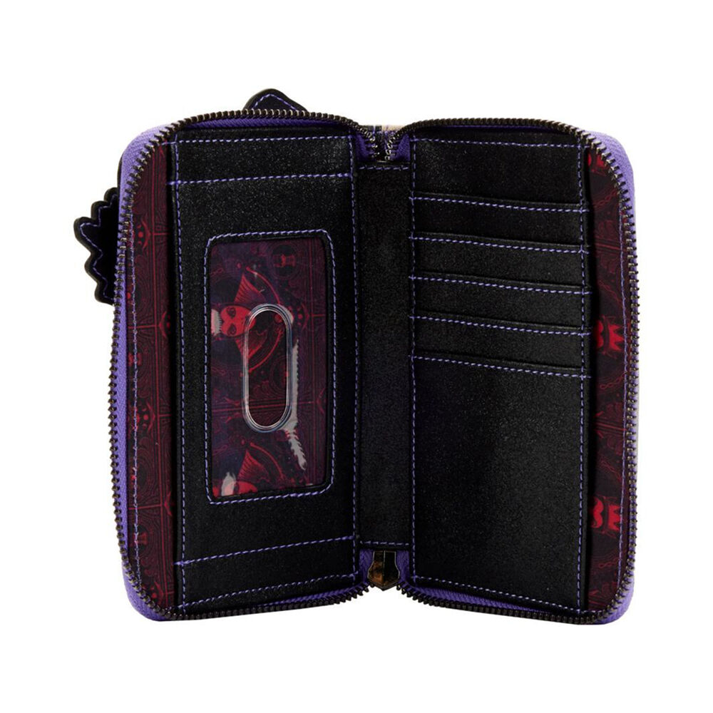 Snow White 1937 Evil Queen Apple Zip Around Purse Wallet