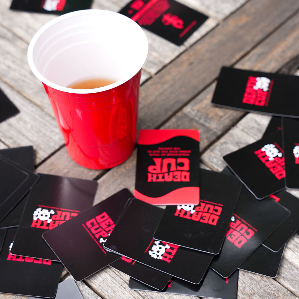 52pc Let's Replay Death Cup Drinking Card Party Game 18y+