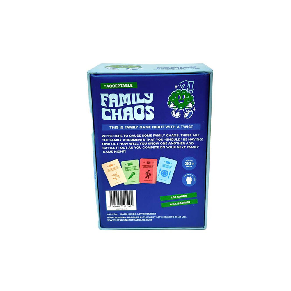 120pc Let's Replay Family Game Night Trivia Card Game - Blue