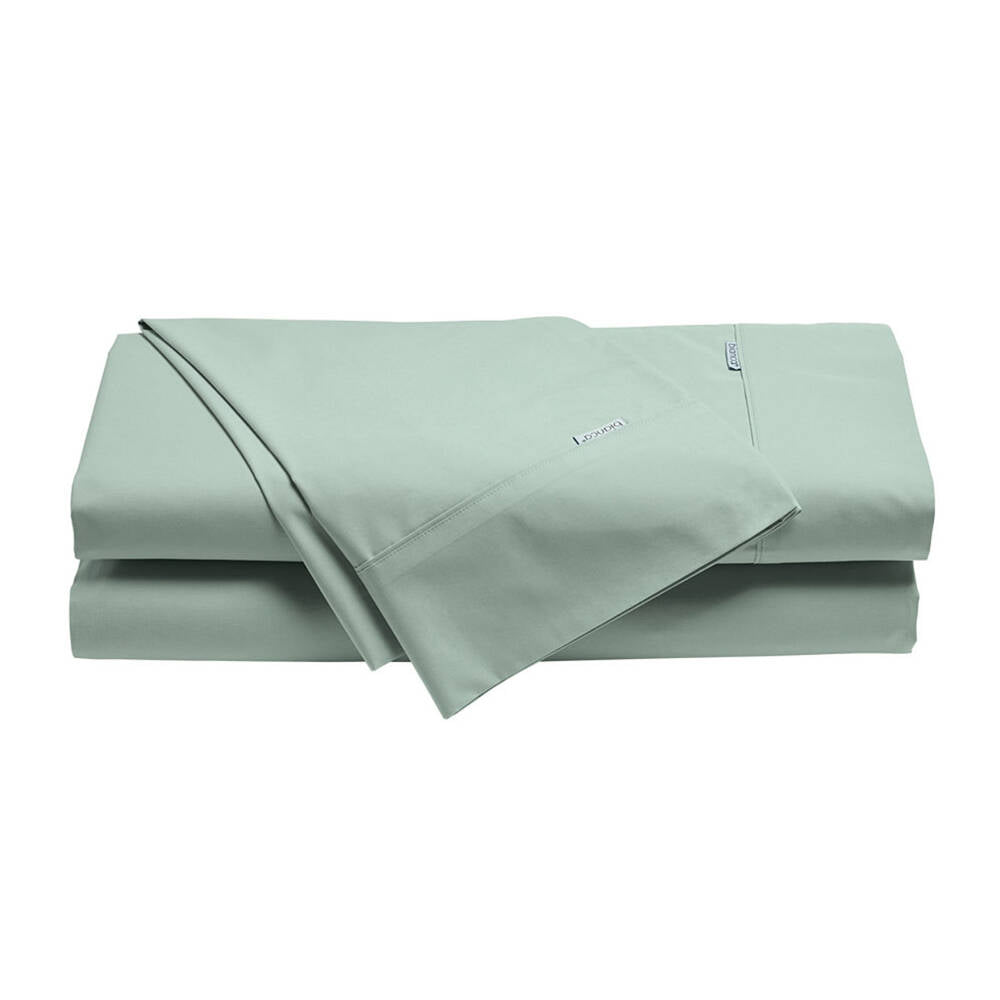 Bianca Heston Cotton Sage Sheet Set - Long Single