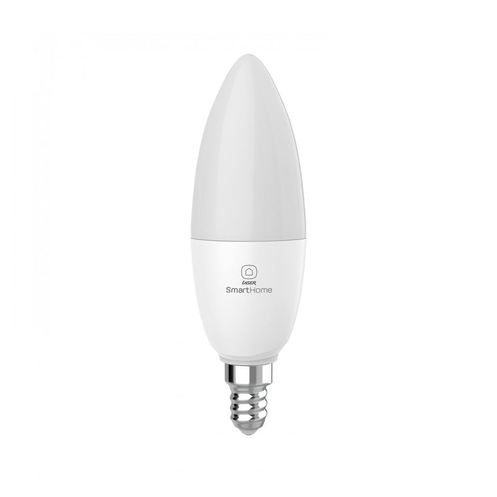 2PK Laser 5W E14 Smart White LED Bulb