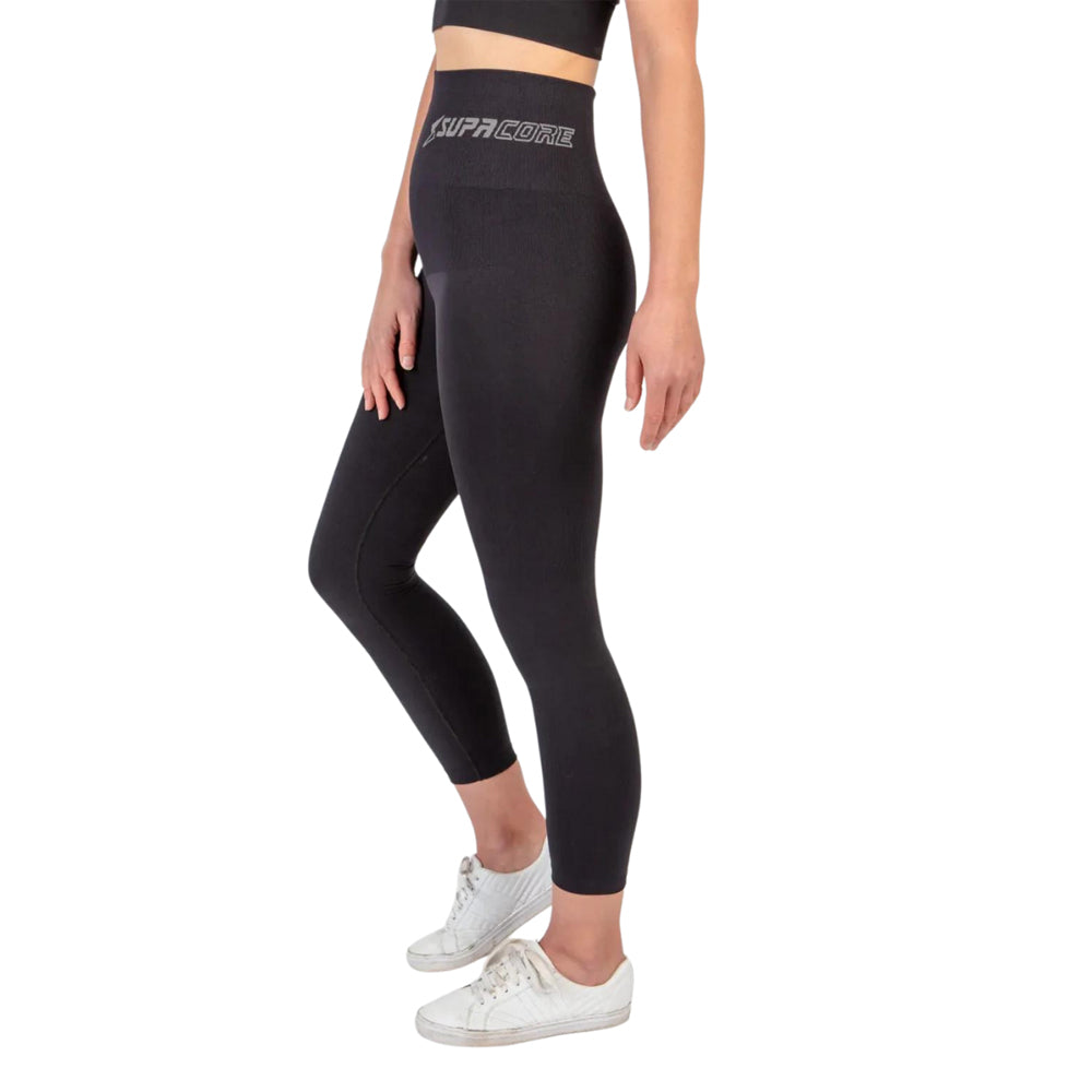 Supacore Charlotte Womens Coretech Recovery/Postpartum 7/8 Legging Black M