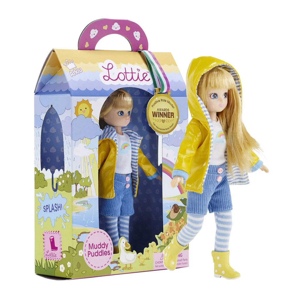 LOTTIE Muddy Puddles Doll Kids Imaginative Toy 3y+