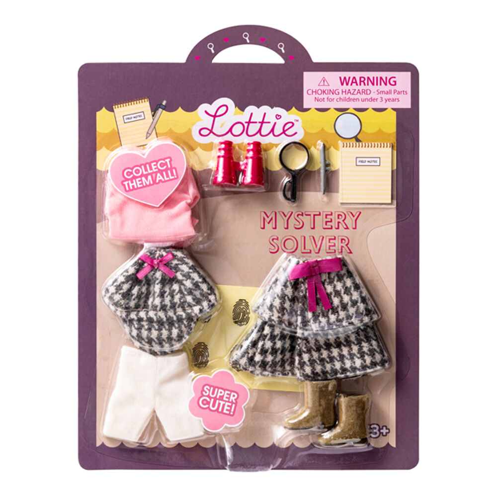 Lottie Mystery Solver Outfit Set For Girl Dolls Kids Toy 3y+