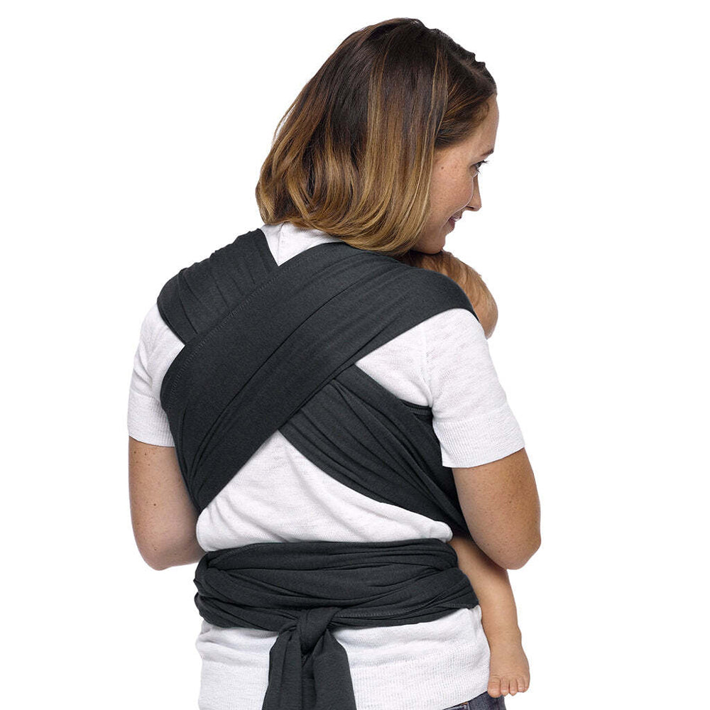 Moby Evolution Wrap Baby Viscose Body Carrier - Charcoal