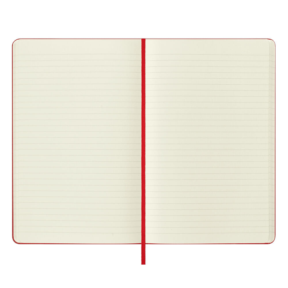 Moleskine Classic Ruled Hard Cover Pocket Notebook - Scarlet Red