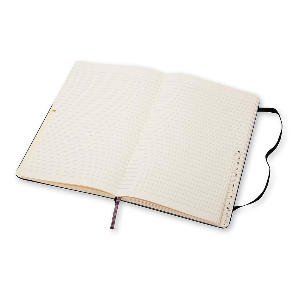 Moleskine Classic Hardcover Address Book Notebook Black Large