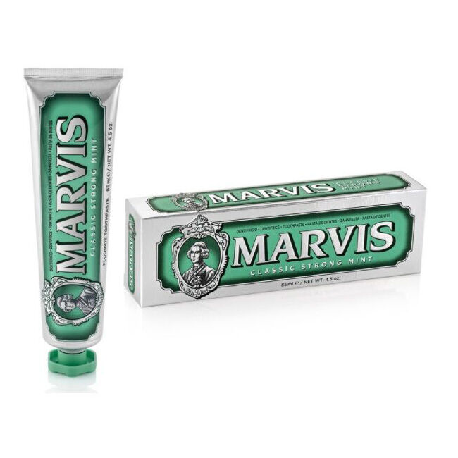 2PK Marvis Classic Strong Mint Toothpaste Tube Dental Oral Teeth Clean Care 85ml