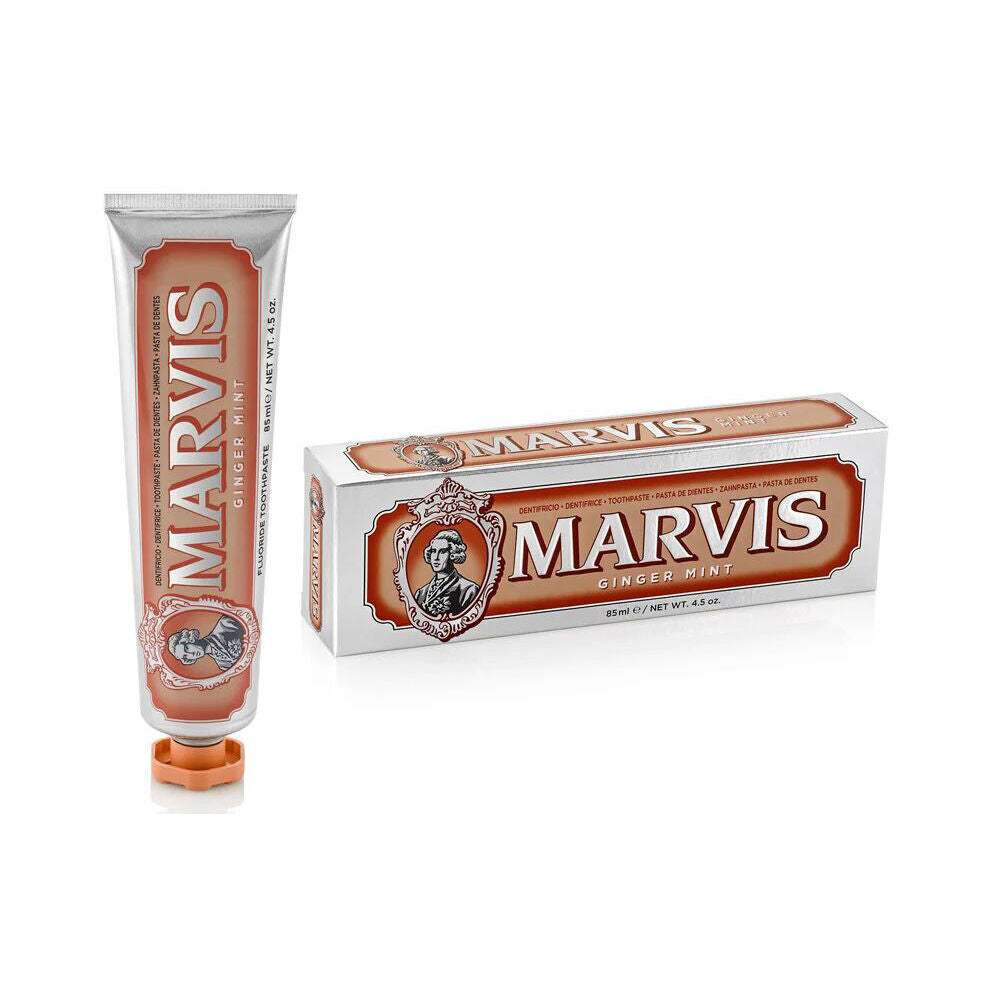 4PK Marvis Daily Dental Hygiene Fluoride Toothpaste 85ml - Ginger Mint