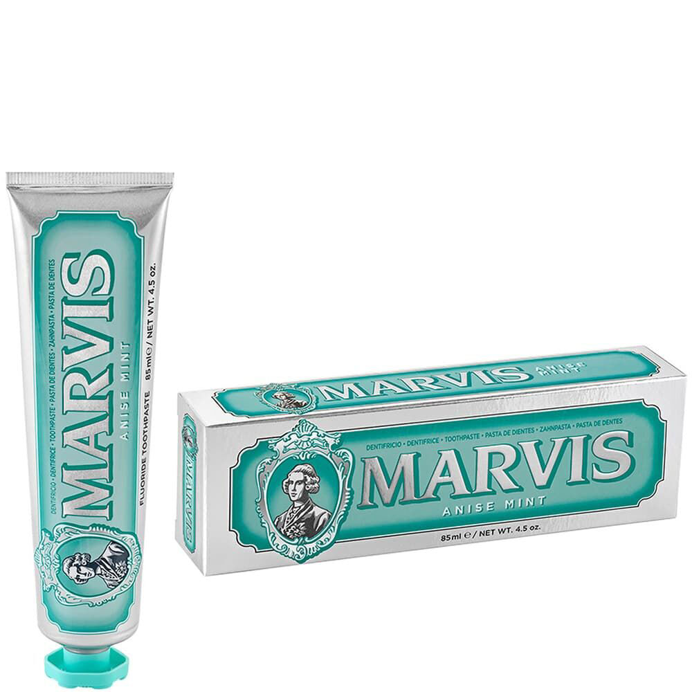 Marvis Anise Mint Flouride Toothpaste Tube Dental Oral Teeth Clean Care 85ml