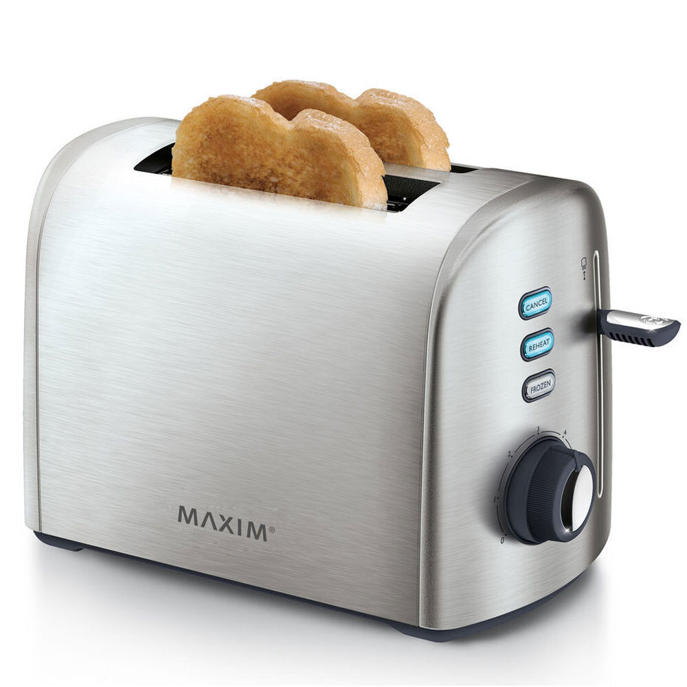 Maxim KitchenPro 2 Slice Automatic Toaster - Stainless Steel