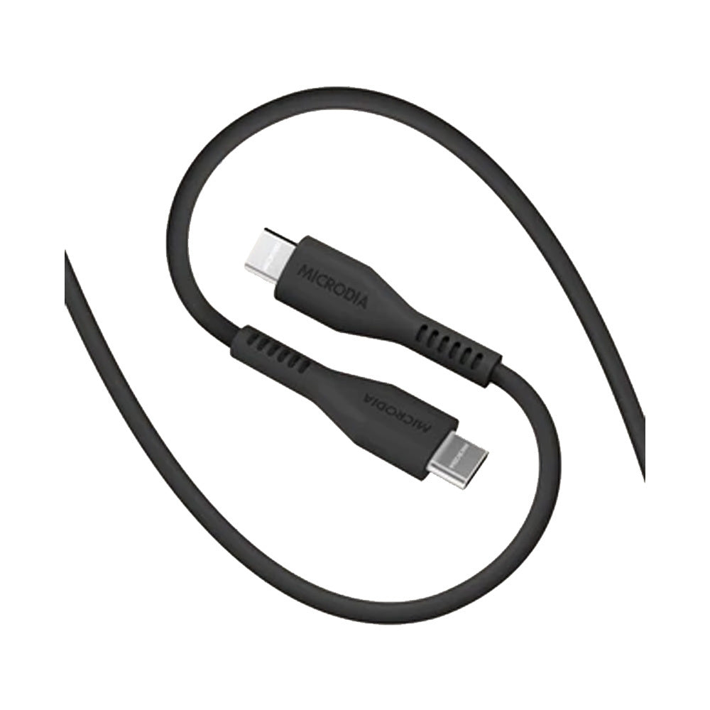 Microdia Fruitywire Liquid Silicon PD100W USB-C 2.6m Charcoal