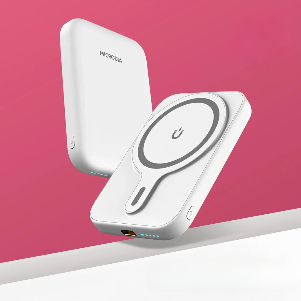 Microdia SnapPower Anchor 35W Magnetic Power Bank 10000mAh - White