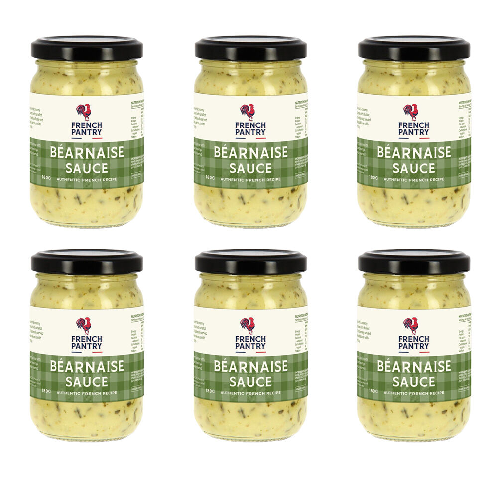 6PK French Pantry Bearnaise Sauce for Meat/Fish/Poultry 180g