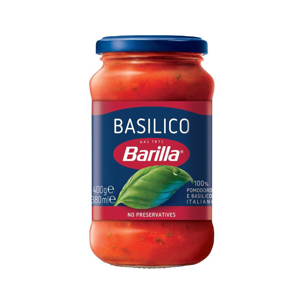 6PK Barilla Basilico Tomato/Basil Cooking/Pasta Sauce 400g