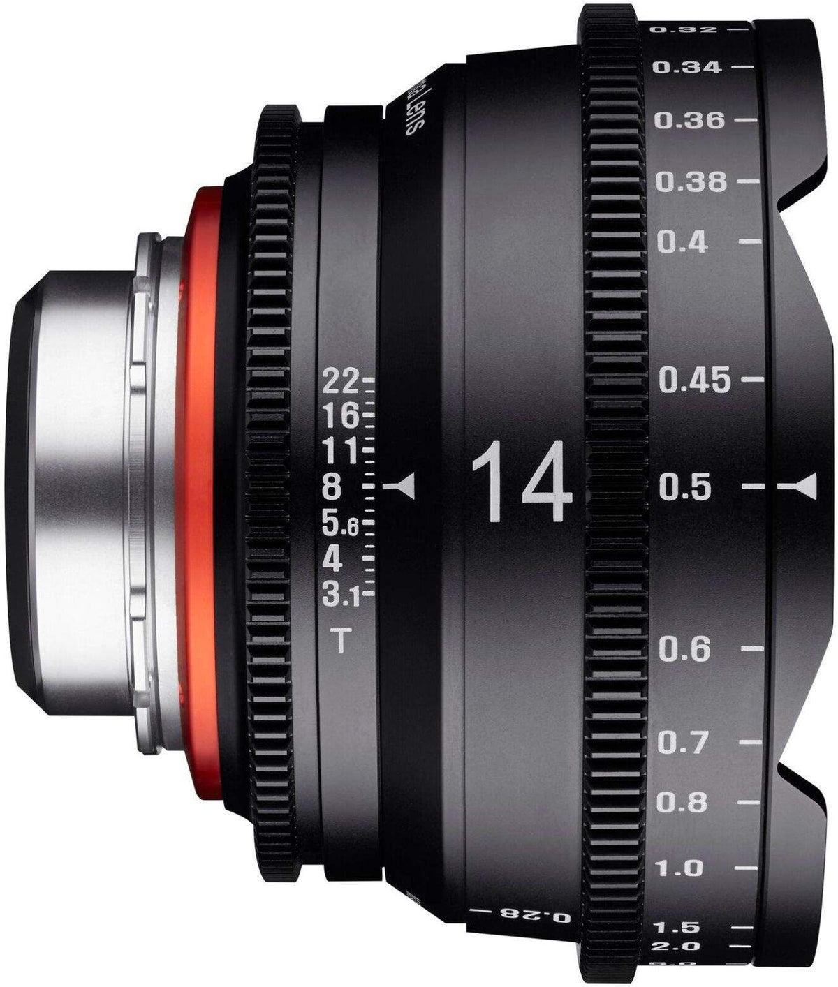 Xeen Full Frame Cinema Lens 14mm T3.1 CF For Canon EF Mount
