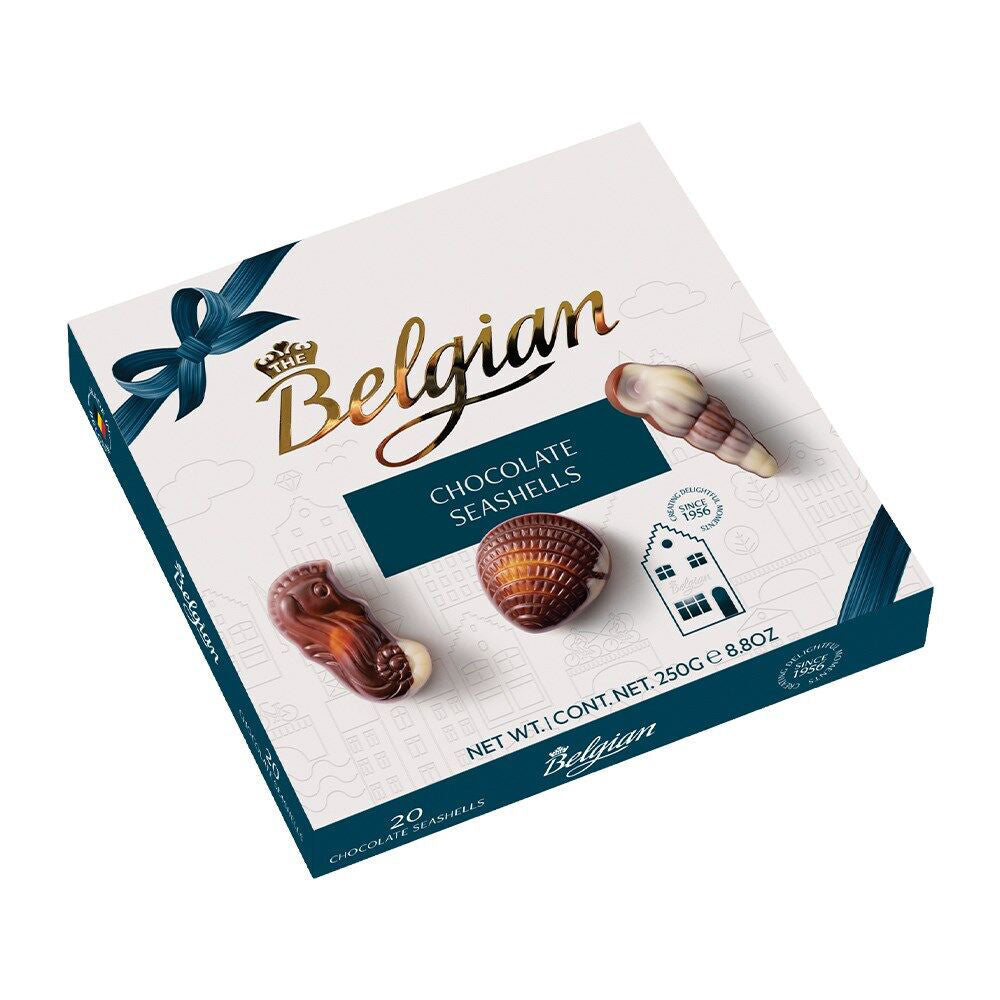 12x 20pc The Belgian Chocolate Seashells Mixed Truffles Gift Pack 250g