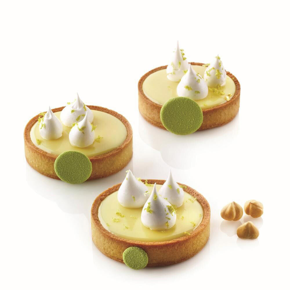Silikomart Tarte Ring No.6 Baking/Cooking Tool/Utensil 80mm Diameter