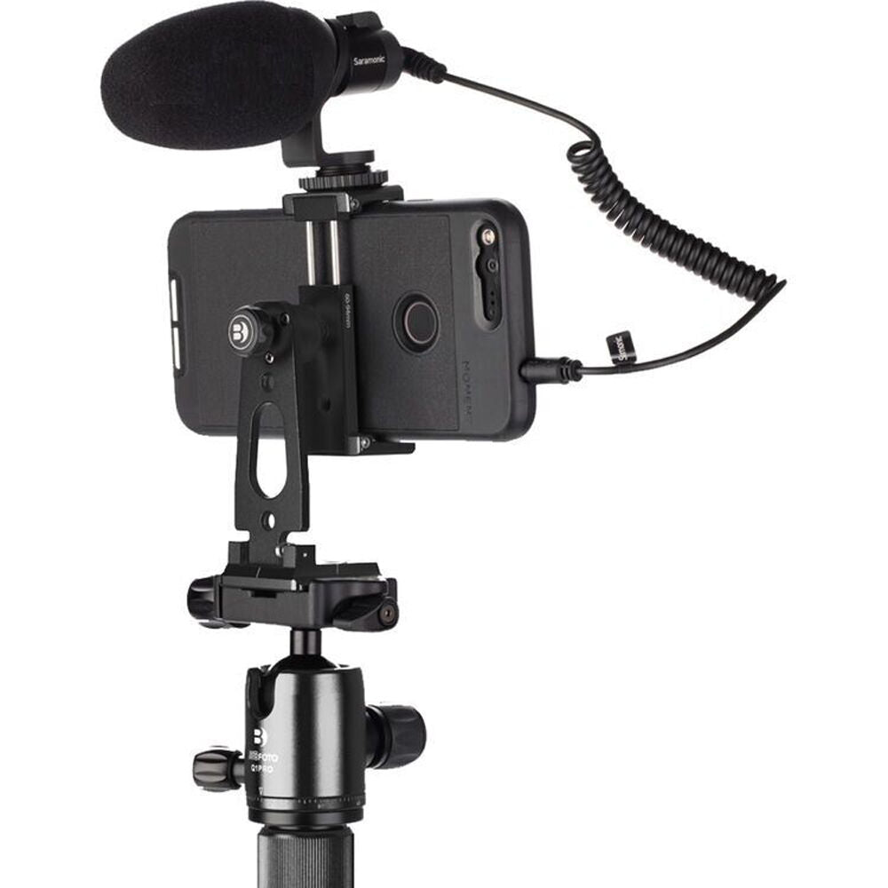 Benro MeVideo Sidekick Pocket Smartphone Foldable Adapter Mount One-Size Black