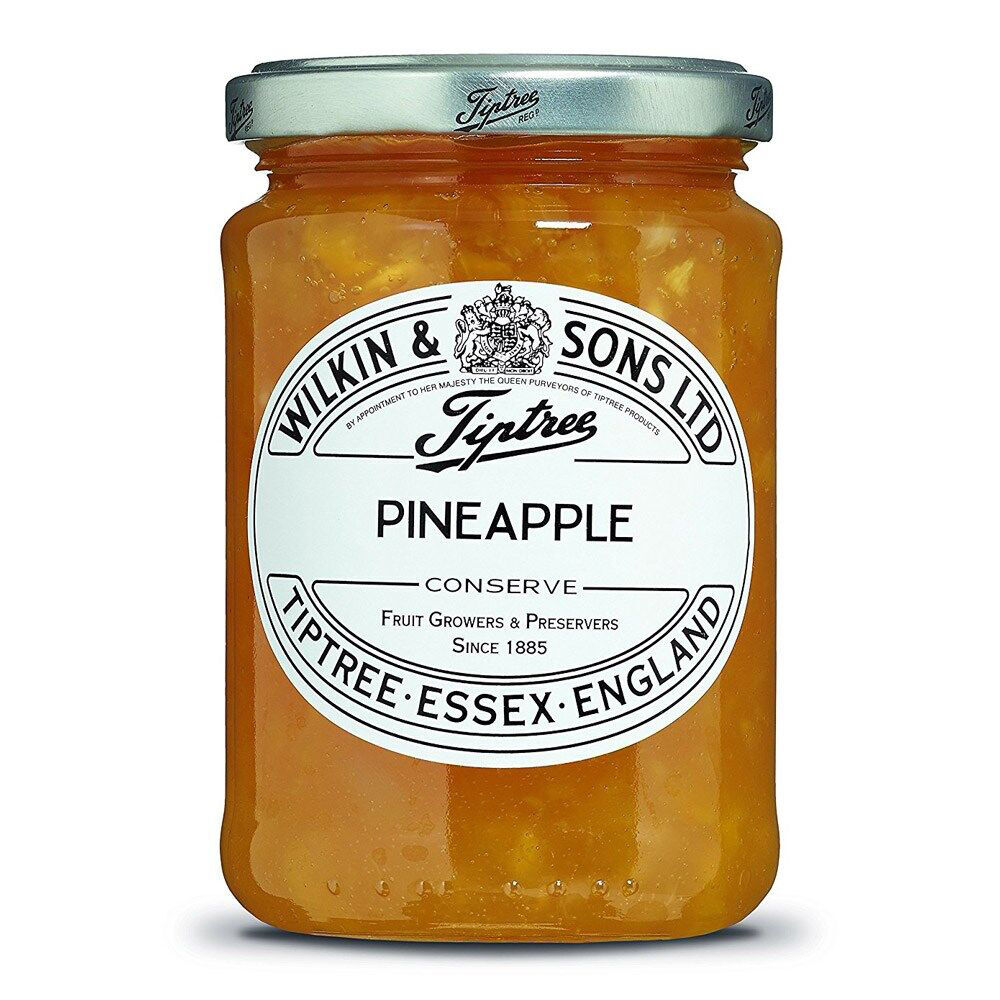 6PK Tiptree Pineapple Conserve/Jam Jar Spread/Topping Gluten Free 340g