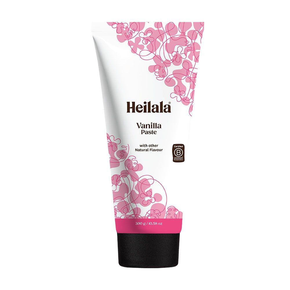 6PK Heilala Vanilla Paste with Real Ground Beans Easy Squeeze Tube Baking 300g