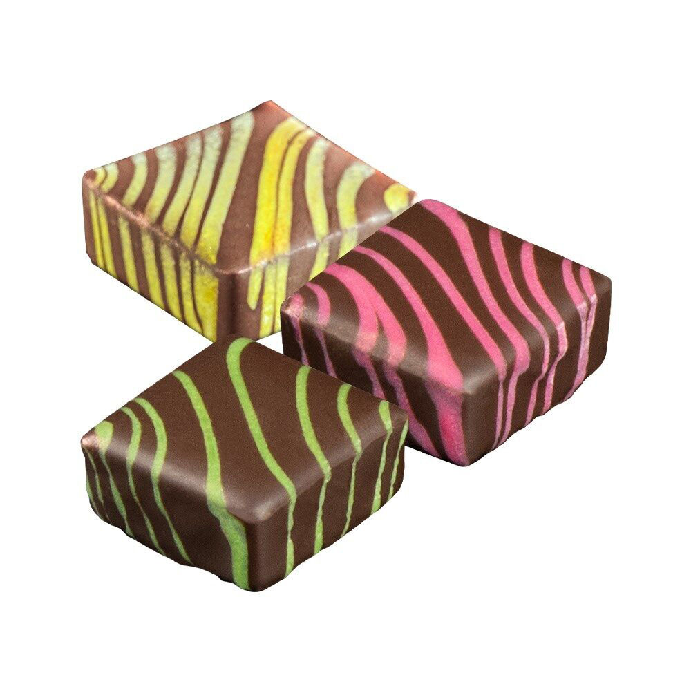 162Pc La Rose Chocolate Squares Assorted Rainbow Passionfruit Raspberry Lime 7g