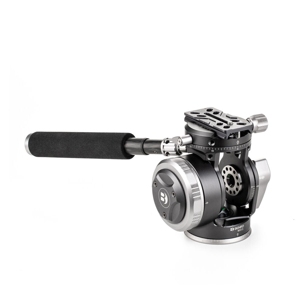 Benro WH15 Counterbalance 2-Way Long Lens Head Camera Mount Upto 15kg Black