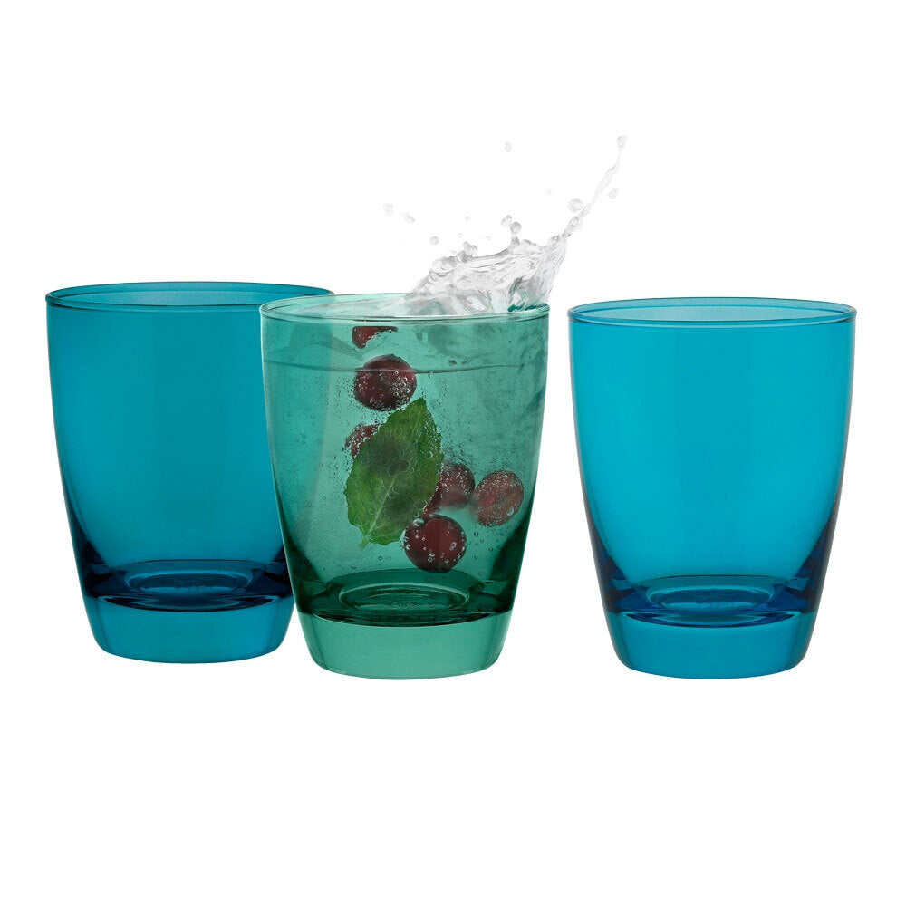 6pc Ocean Lively Moment Glass Coloured 365ml